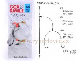 Cox Rawle Wishbone Rig 3/0 mořský návazec